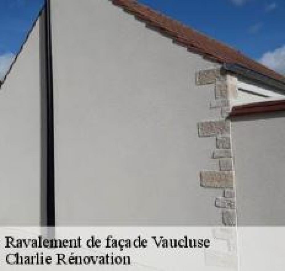 Charlie Rénovation ravale les façades dans le Vaucluse