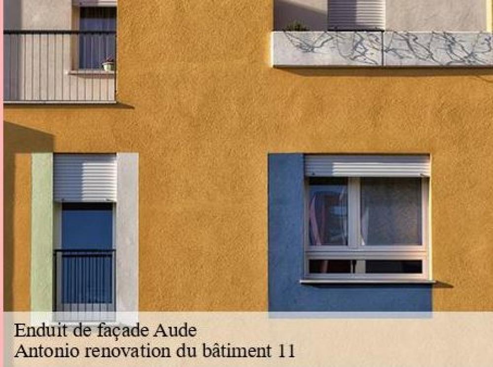 Antonio renovation du bâtiment 11 pour la pose d’enduit dans l’Aude 